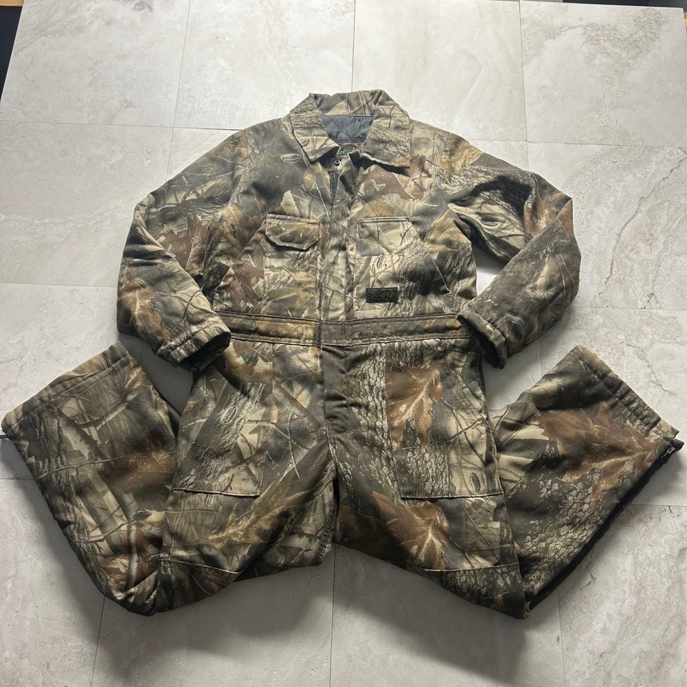 Liberty Camo Coveralls Realtree Hardwoods Youth 10 Regular Insulated Jumpsuit